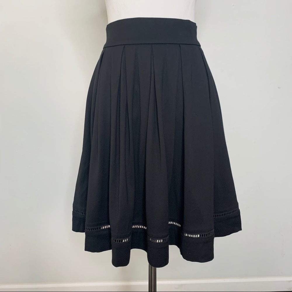 (NWT) BEBE Maria Twil Box Pleat Skirt